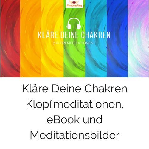 Kläre Deine Chakren – Klopfmeditations-Paket – Audio + eBook
