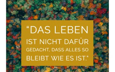 Was Loslassen bewirken kann